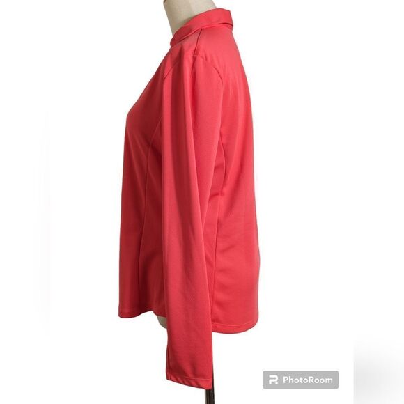 Lady Hagen Red Long Sleeve Golf Sports Top - Picture 4 of 6
